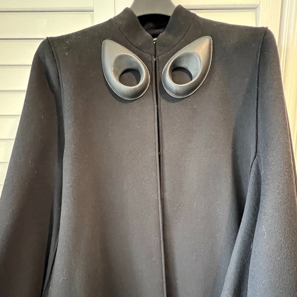 Burberry Cape with Hook and Eye Closures
